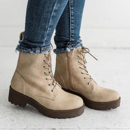 Mazzy Combat Boot - Size 6 Left